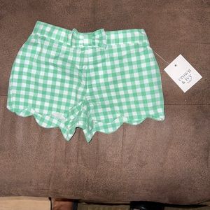 Crown & Ivy Kids 2T Katydid Check Gingham Shorts